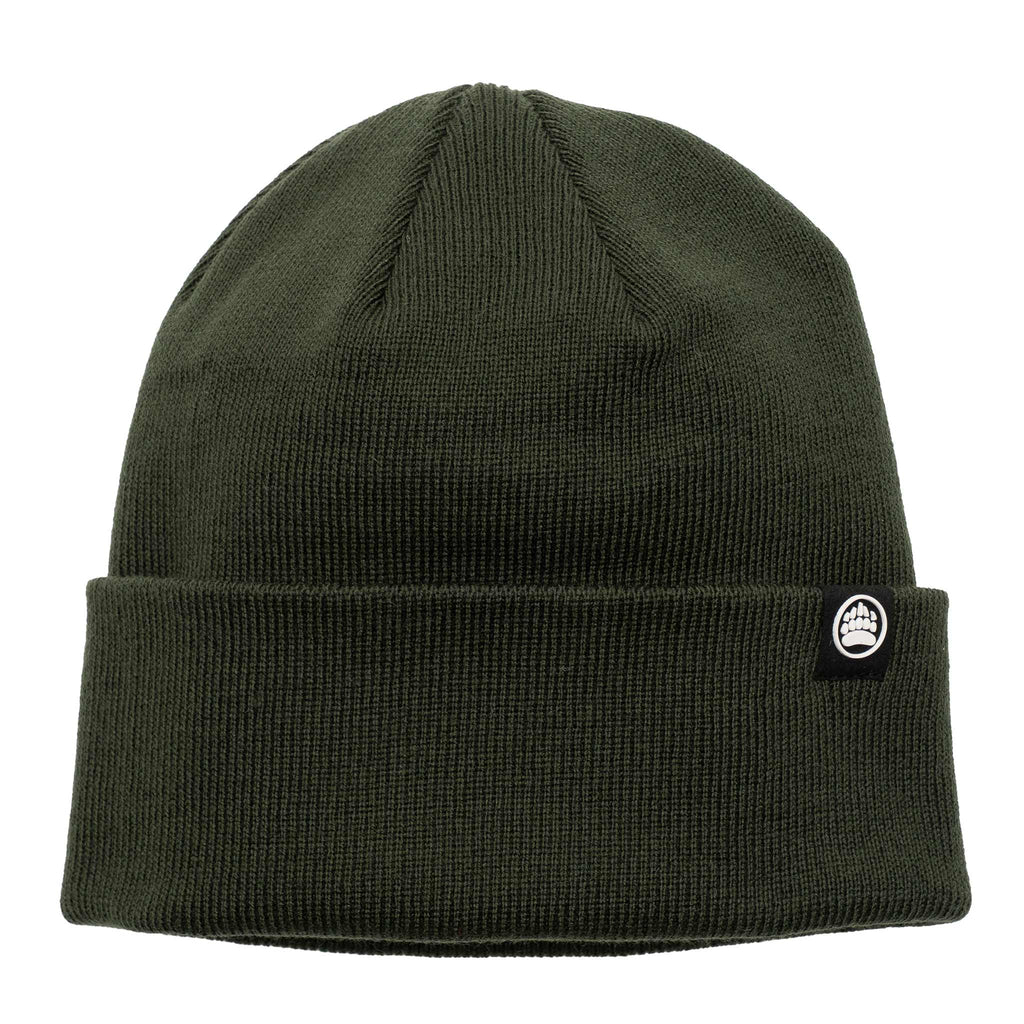 Muskoka Bear Wear – Fine Ribbed Toque (Unisex) in Pinecone