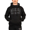 Muskoka Bear Wear – Men's Camp Hoody in Black with Charcoal