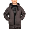 Muskoka Bear Wear – Men's Full Zip Hoody in Dark Charcoal
