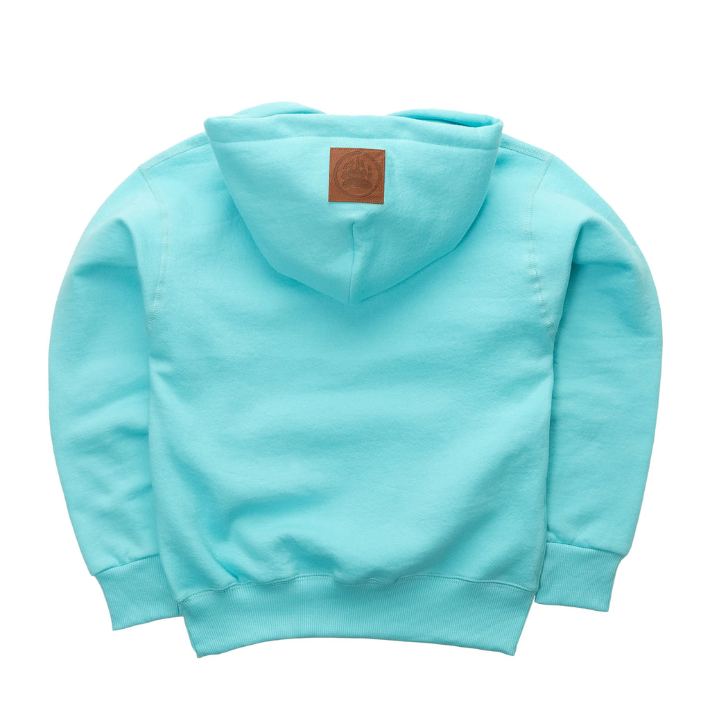 Muskoka Bear Wear – Youth Classic Hoody in Aqua