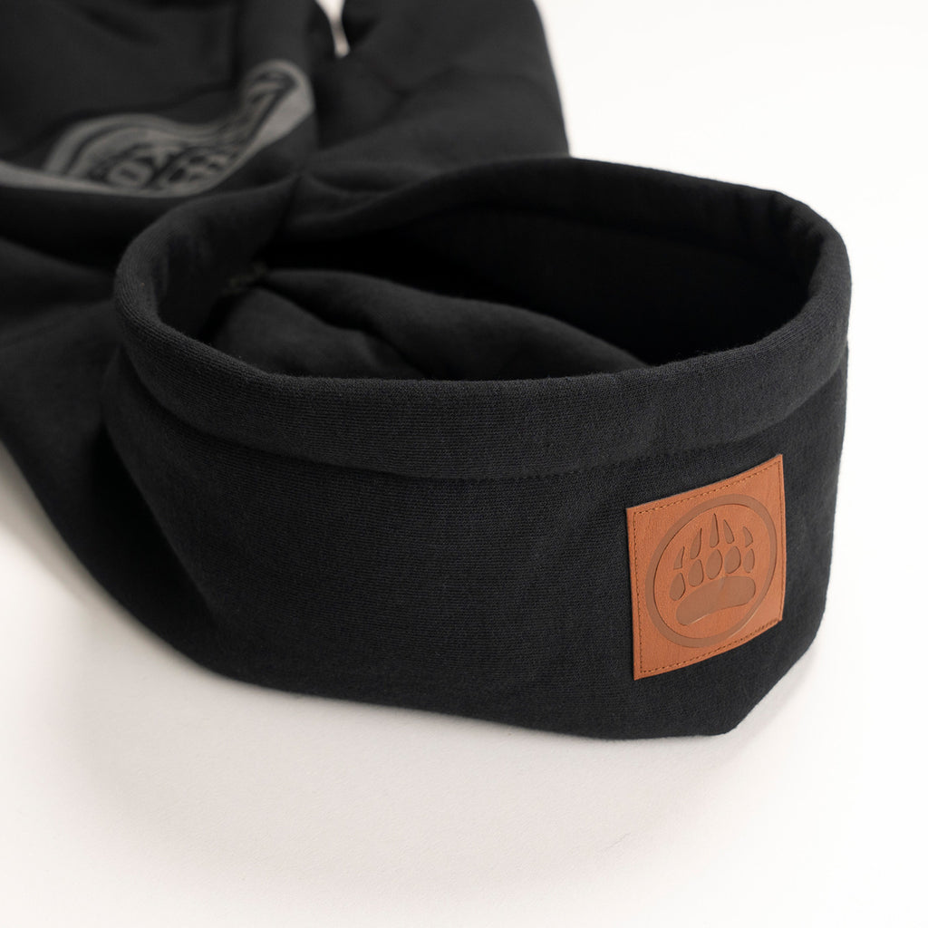 Muskoka Bear Wear – Youth Classic Hoody in Black with Charcoal