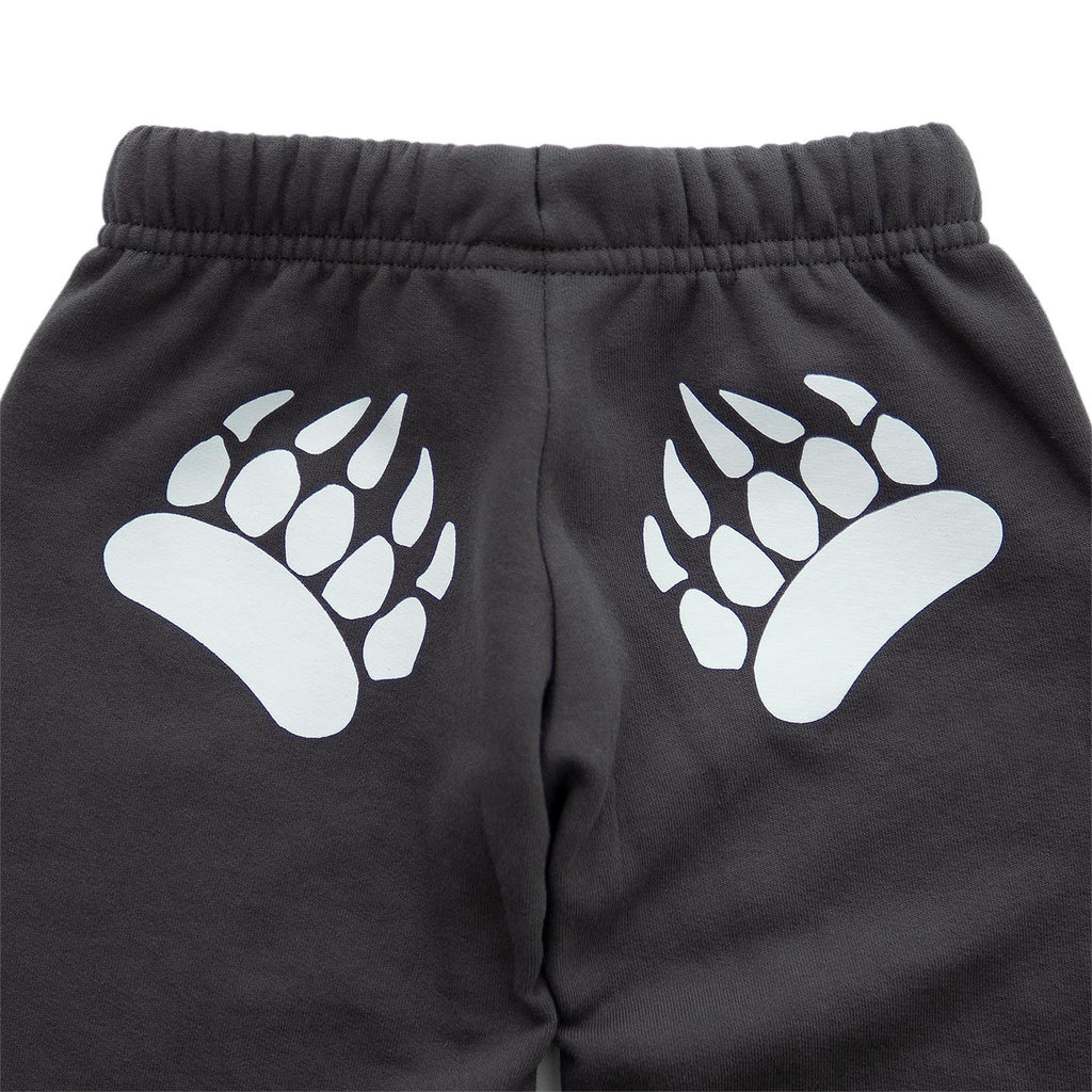 Muskoak Bear Wear – Youth Paw Pants in Pavement with White
