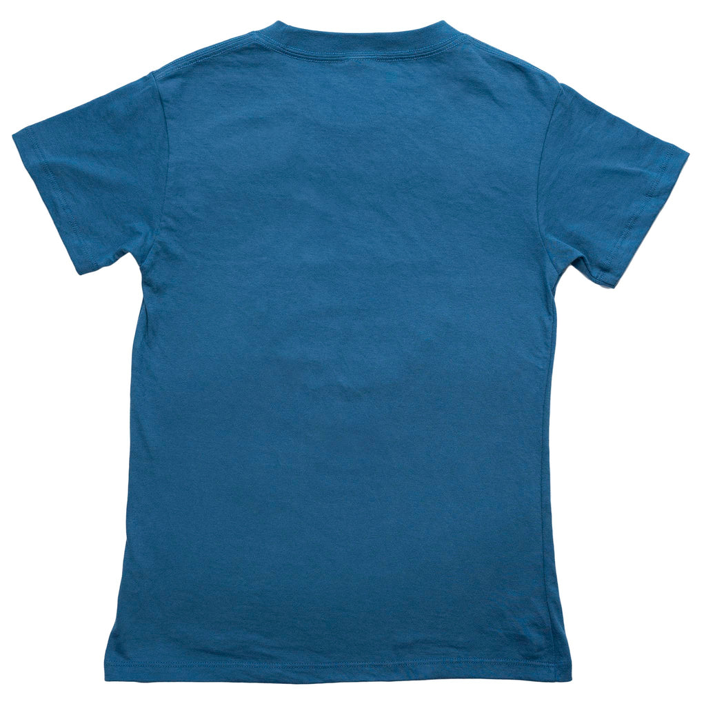 Muskoka Bear Wear – Youth T-Shirt (Organic Cotton) in Lake Blue