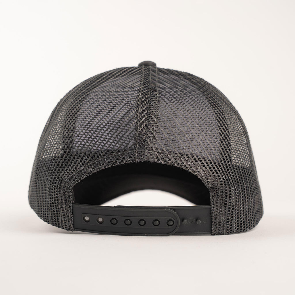 Muskoka Bear Wear – MBW Youth Trucker Hat in Light Grey