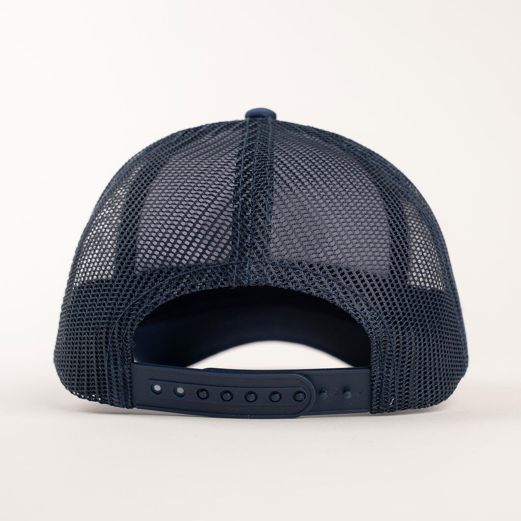 Muskoka Bear Wear – MBW Youth Trucker Hat in Navy