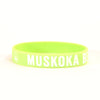 MBW Wristbands in Lime Green