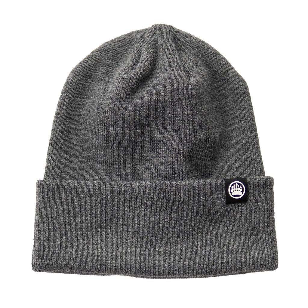 Muskoka Bear Wear – Fine Ribbed Toque (Unisex) in Charcoal
