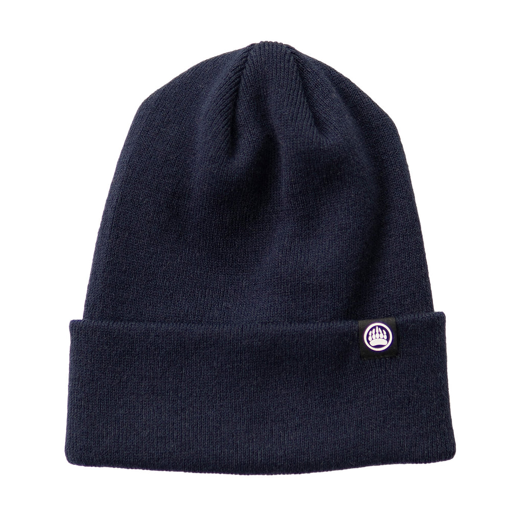 Muskoka Bear Wear – Fine Ribbed Toque (Unisex) in Navy