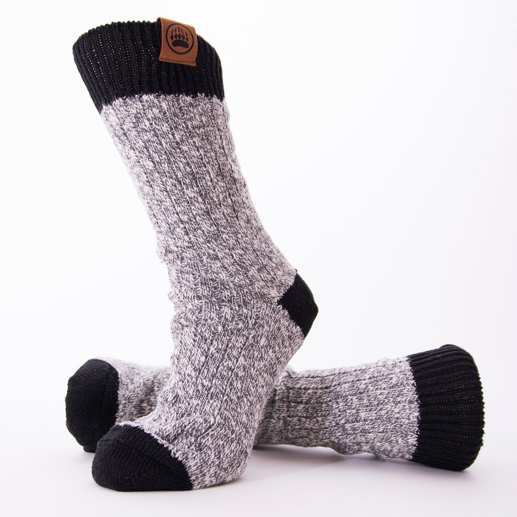 Muskoka Bear Wear – Ladies Socks with Black Band