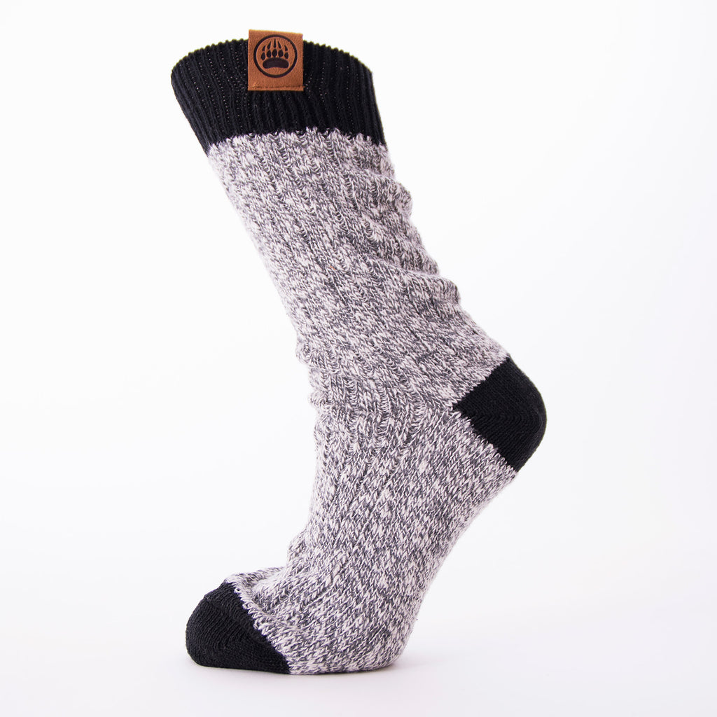 Muskoka Bear Wear – Ladies Socks with Black Band