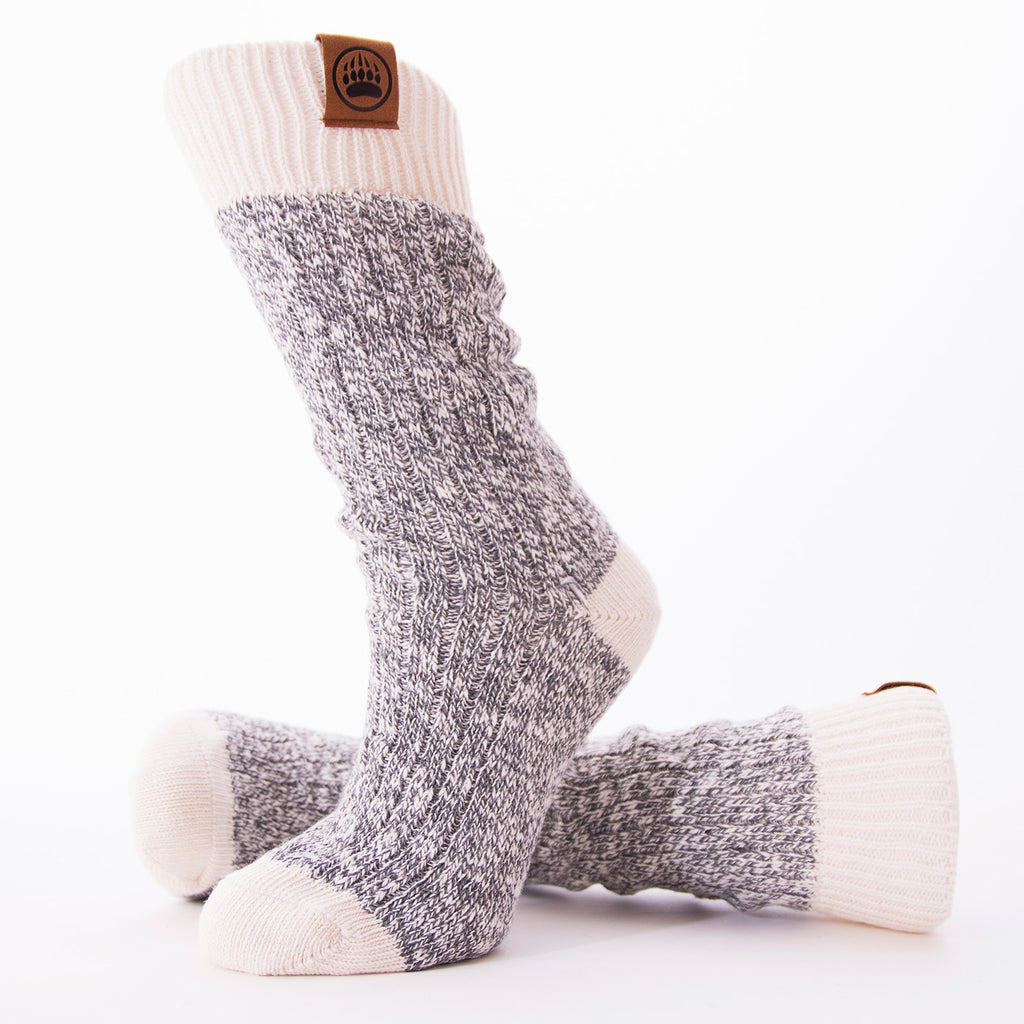 Muskoka Bear Wear – Ladies Socks with Natural Band