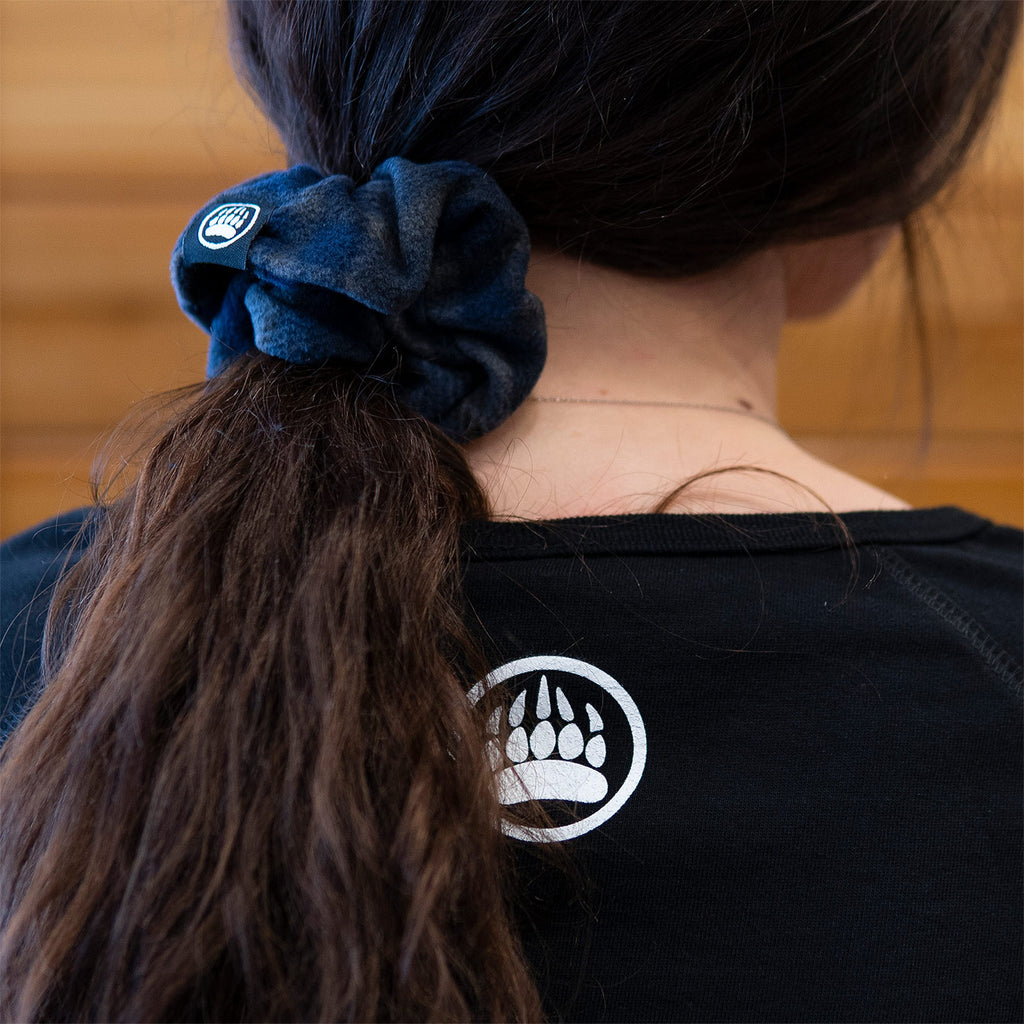 Muskoka Bear Wear – MBW Scrunchies in Navy