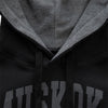 Muskoka Bear Wear – Men's Camp Hoody in Black with Charcoal