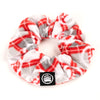 Muskoka Bear Wear – Christmas Comfy Scrunchies in Red with Grey