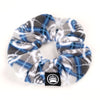 Muskoka Bear Wear – Christmas Comfy Scrunchies in Royal with Grey