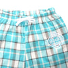 Muskoka Bear Wear – Ladies Cottage Comfy Pants in Aqua Plaid
