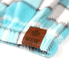 Muskoka Bear Wear – Ladies Cottage Comfy Pants in Aqua Plaid