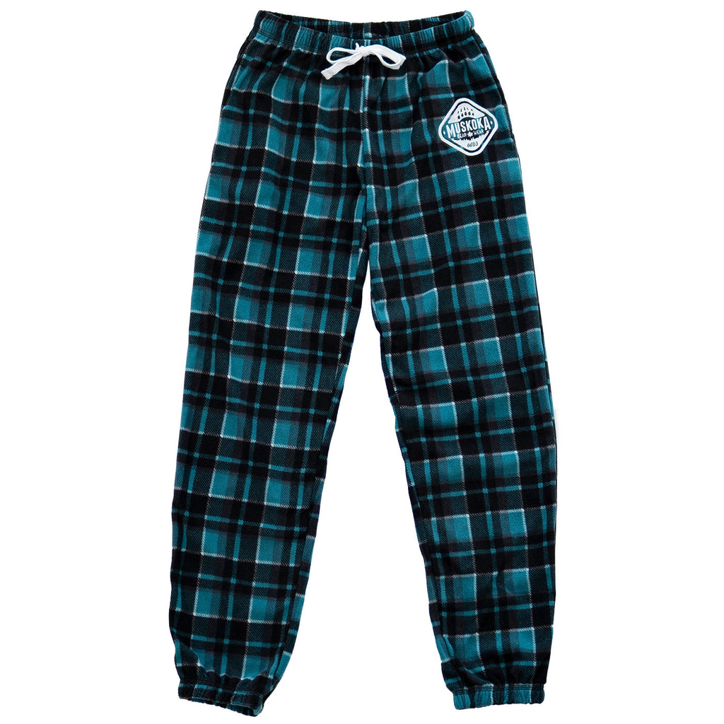 Muskoka Bear Wear – Cottage Comfy Pants in Harbour Blue