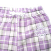 Muskoka Bear Wear – Ladies Cottage Comfy Pants in Lilac Plaid