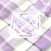 Muskoka Bear Wear – Ladies Cottage Comfy Pants in Lilac Plaid