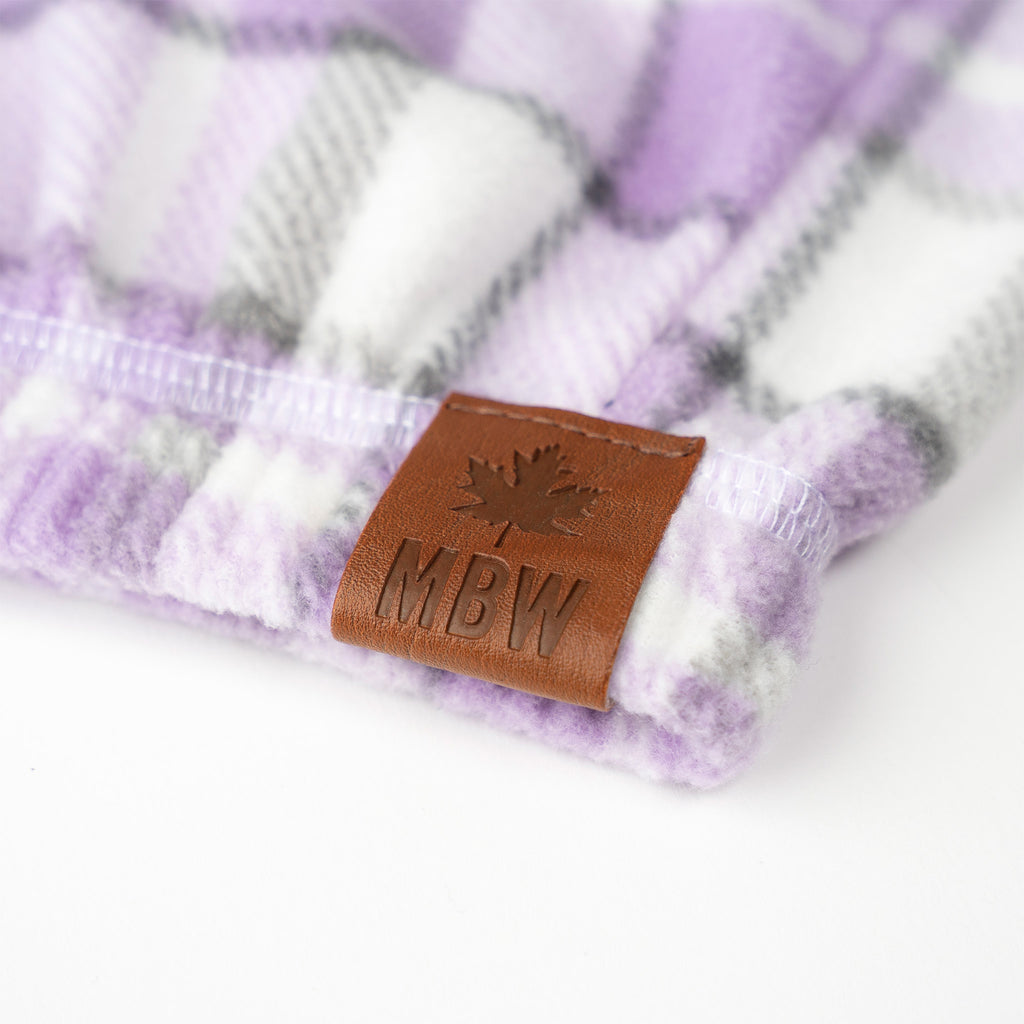 Muskoka Bear Wear – Ladies Cottage Comfy Pants in Lilac Plaid