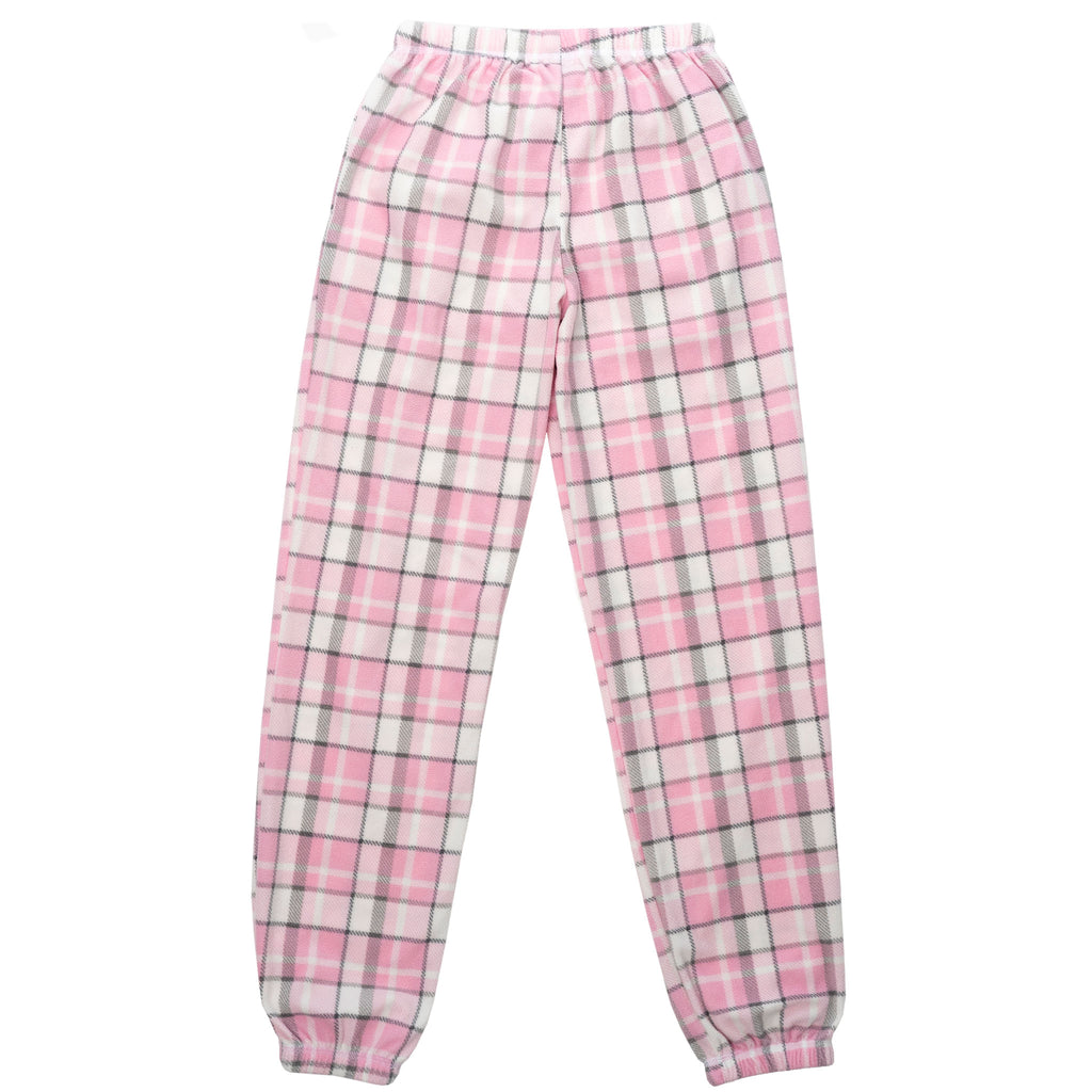 Muskoka Bear Wear – Ladies Cottage Comfy Pants in Pink Plaid