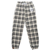 Muskoka Bear Wear – Ladies Cottage Comfy Pants in Vintage Cream Plaid