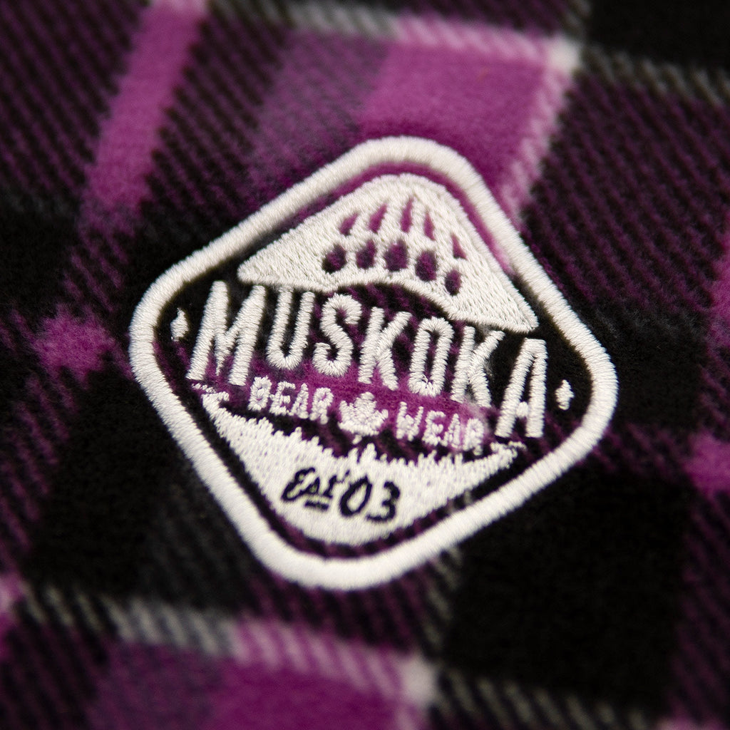 Muskoka Bear Wear – Cottage Comfy Shorts in Dahlia