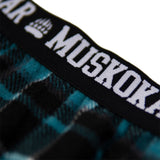 Muskoka Bear Wear – Cottage Comfy Shorts in Harbour Blue