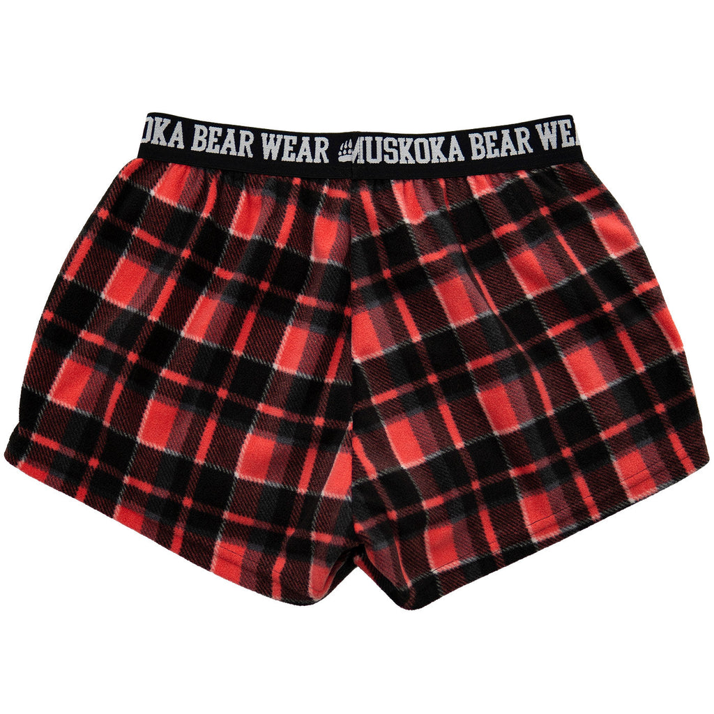 Muskoka Bear Wear – Cottage Comfy Shorts in Paradise Pink