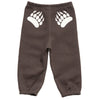 Muskoka Bear Wear – Infant Paw Pants in Dark Charcoal