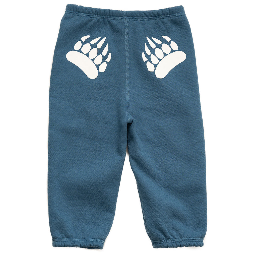 Muskoka Bear Wear – Infant Paw Pants in Lake Blue