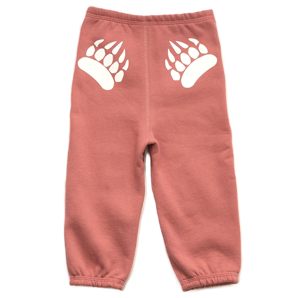 Muskoka Bear Wear – Infant Paw Pants in Rose