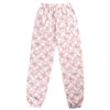 Muskoka Bear Wear – Ladies Christmas Cottage Comfy Pants in Pink with Grey