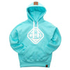 Muskoka Bear Wear – Made in Canada – Ladies Classic Hoody in Aqua