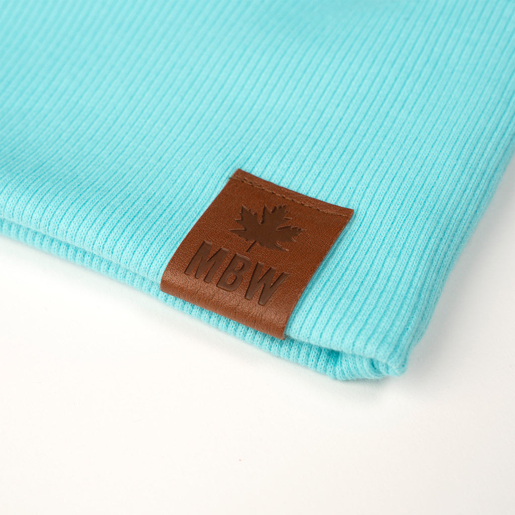 Muskoka Bear Wear – Made in Canada – Ladies Classic Hoody in Aqua