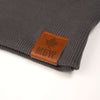 Muskoka Bear Wear – Made in Canada – Ladies Classic Hoody in Dark Charcoal with Pink