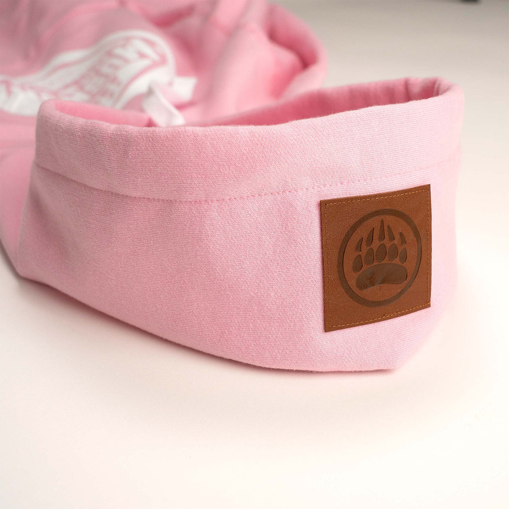 Muskoka Bear Wear – Made in Canada – Ladies Classic Hoody in Soft Pink