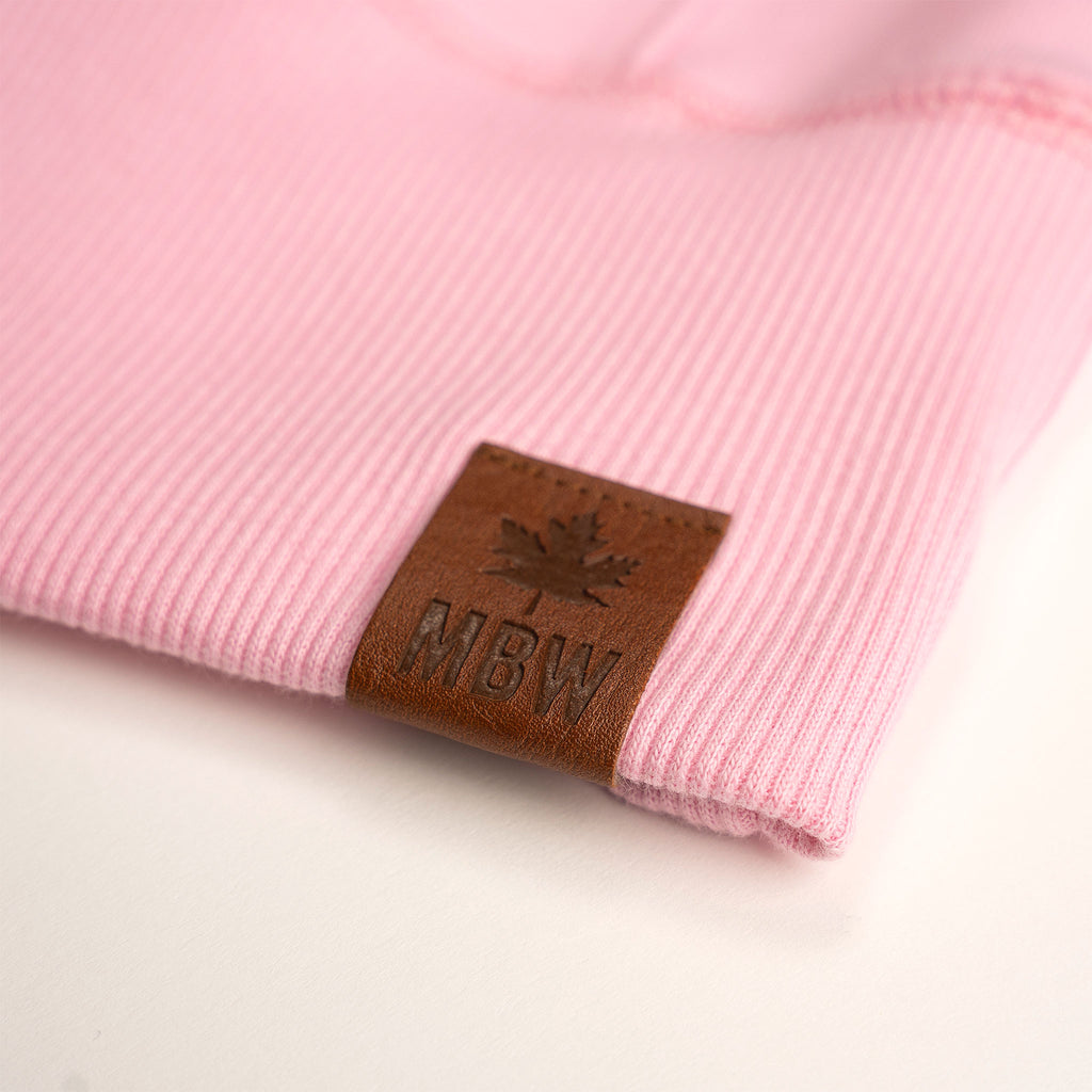 Muskoka Bear Wear – Made in Canada – Ladies Classic Hoody in Soft Pink
