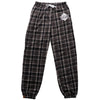 Muskoka Bear Wear – Ladies Cottage Comfy Pants in Dark Charcoal Plaid