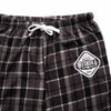 Muskoka Bear Wear – Ladies Cottage Comfy Pants in Dark Charcoal Plaid