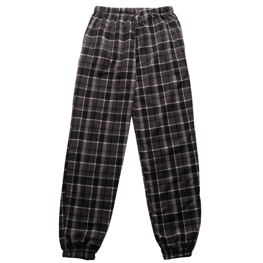Muskoka Bear Wear – Ladies Cottage Comfy Pants in Dark Charcoal Plaid