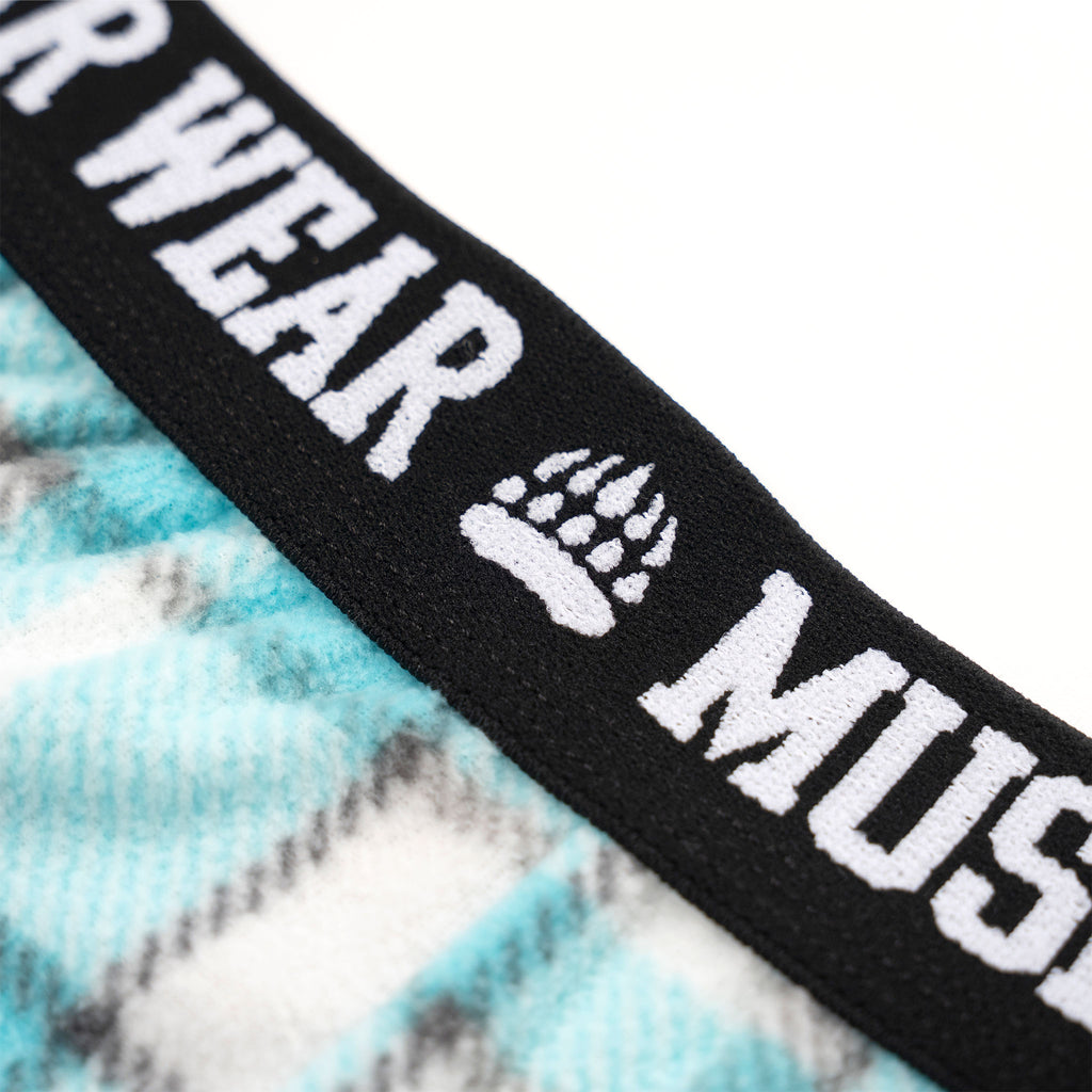 Muskoka Bear Wear – Ladies Cottage Comfy Shorts in Aqua