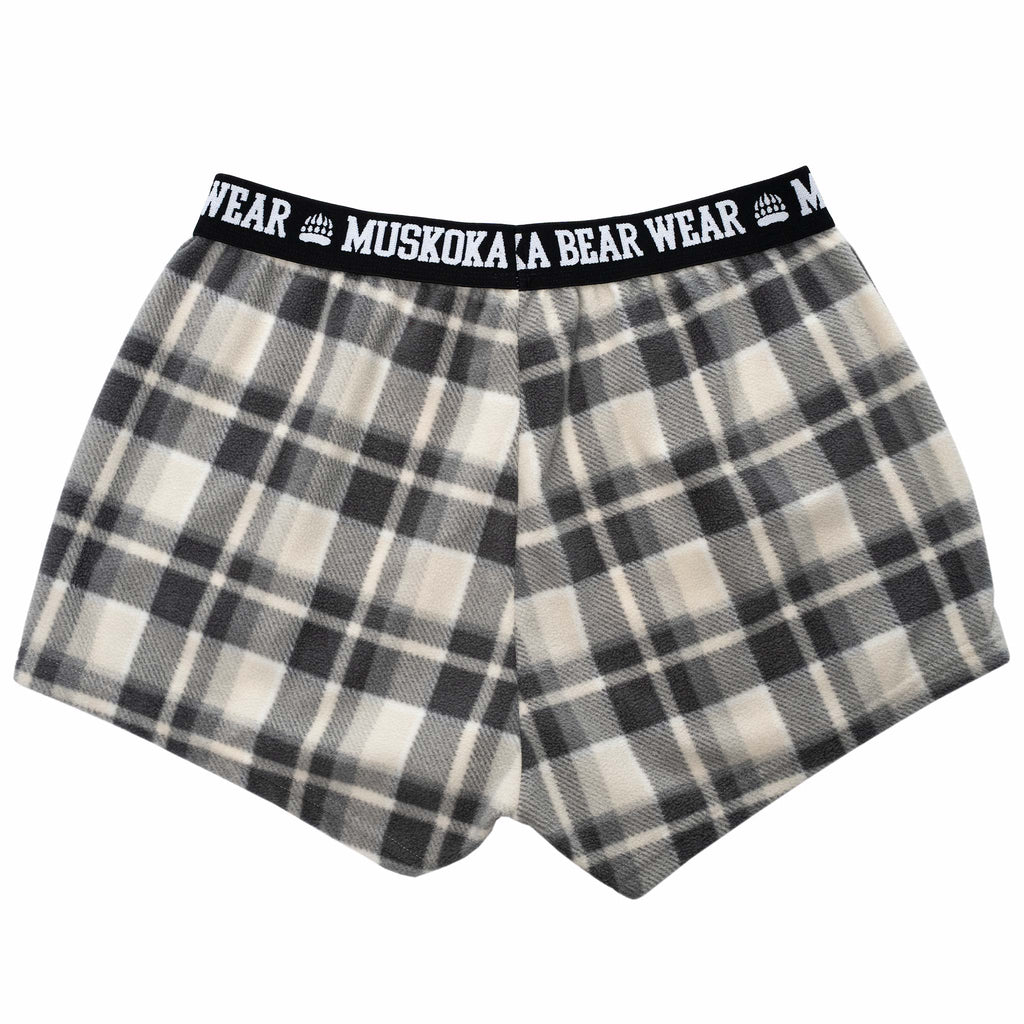 Muskoka Bear Wear – Ladies Cottage Comfy Shorts in Vintage Cream