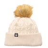 Ladies Cuffed Knit Pom Toque