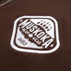 Muskoka Bear Wear – Ladies Classic Full-Zip Hoody in Dark Brown