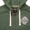 Muskoka Bear Wear – Ladies Classic Full-Zip Hoody in Pine