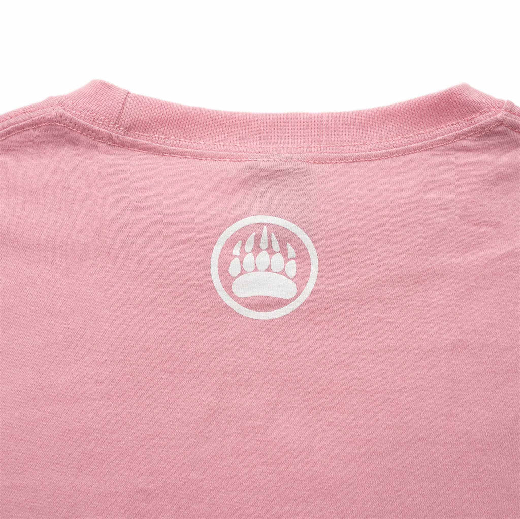 Muskoka Bear Wear – Ladies Longsleeve Shirt in Soft Pink