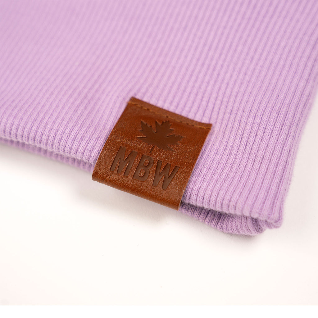 Muskoka Bear Wear – Made in Canada – Ladies Quarter Zip in Lilac