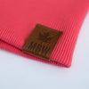 Muskoka Bear Wear - Ladies Quarter Zip in Paradise Pink with White  Edit alt text